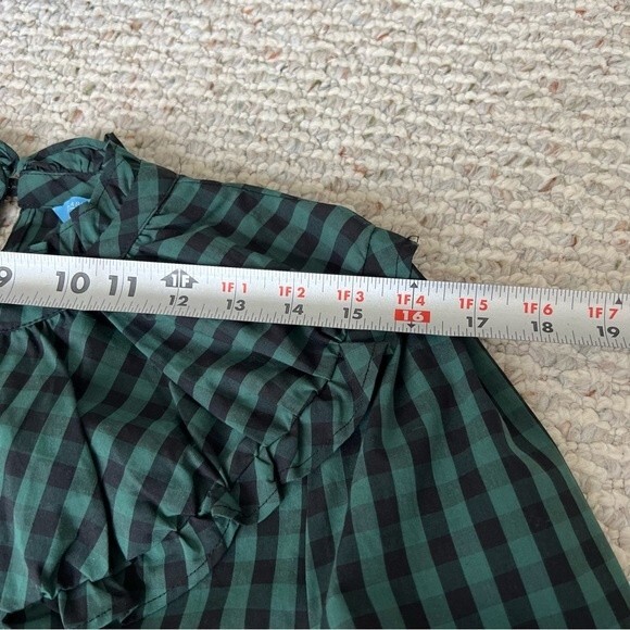 Women's DRAPER JAMES RSVP Ruffle Neck Top - Picture 13 of 14